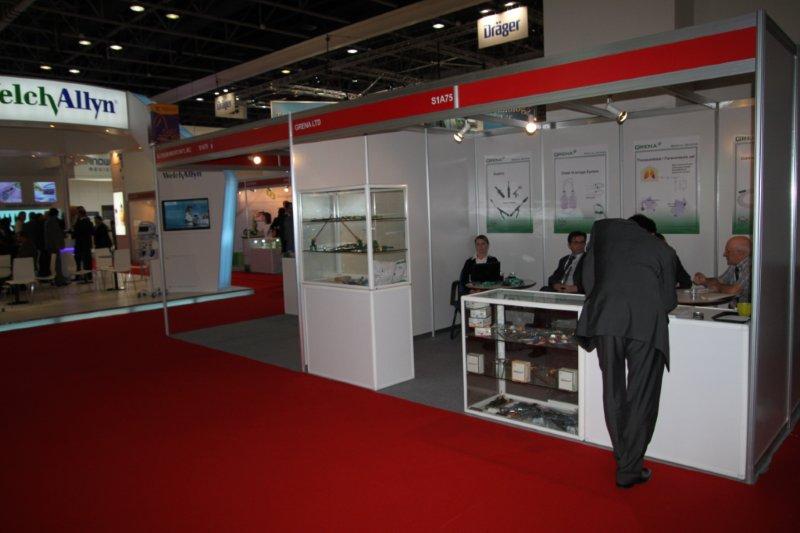 Grena Ltd. Booth at Arab Health 2012